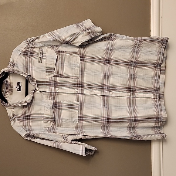 Columbia Other - Habit Casual Plaid Button-Up Shirt